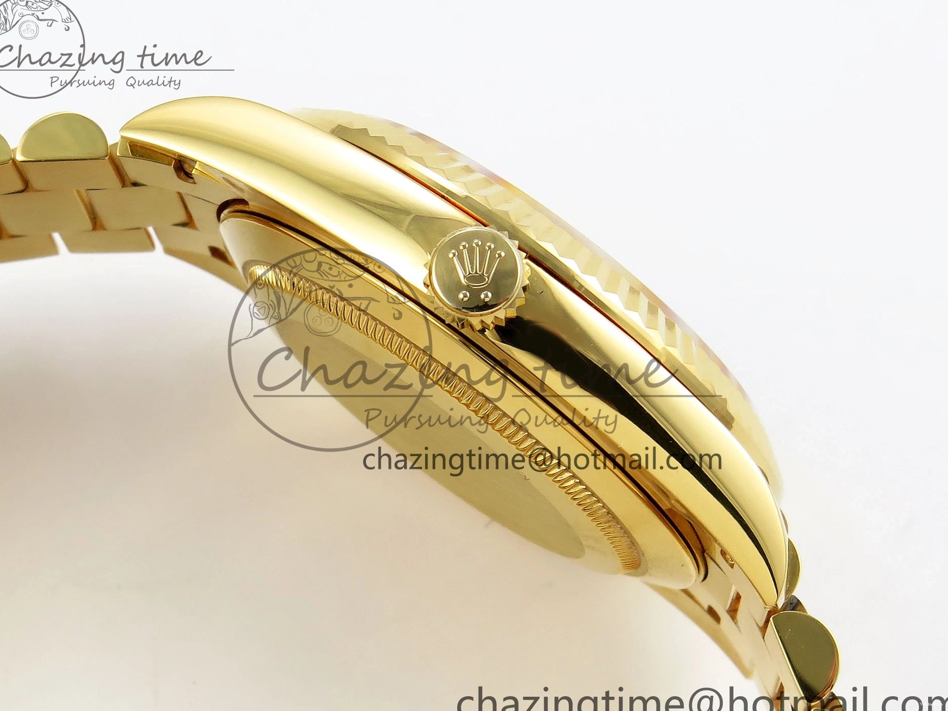 Day on 228238 ARF VR3255 Silver President Bracelet 40 YG Dial Edition Date 1:1 Best Roman 0406